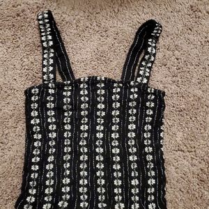 American Eagle Smocked Tank Top
